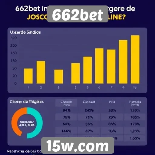Estatísticas de usuários ativos na plataforma 662bet
