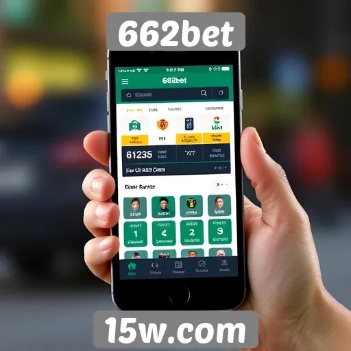 Funcionalidades do aplicativo mobile do 662bet